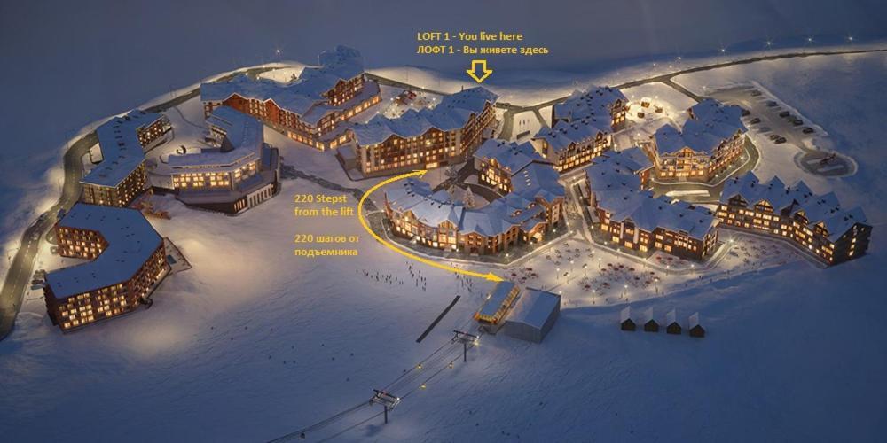 Mountain View 1Br Apartment 101 - Loft 1 Gudauri Exterior foto